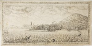 Porto de Nápoles de Unknown Italian