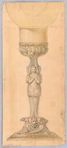 Desenho, Desenho para um cálice, 1825-1850