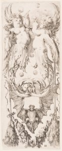 Gravura, Ornamentos ou Grotescos (Ornamento Grotesco), ca. 1653 de Unknown artistUnknown artist