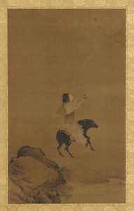 Um imortal feminino em um animal suíno de Unknown artist