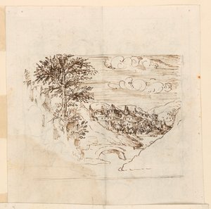 Uma paisagem de Unknown artist