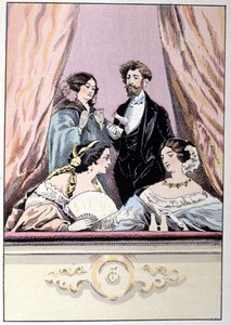 Um alojamento no Teatro dos Italianos de Unknown artist