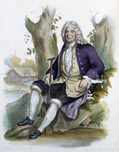 Alain Rene Lesage (Alain-Rene Le Sage) (1668-1747) - em Ed. Mennechet, "Le Plutarque francais de Unknown artist