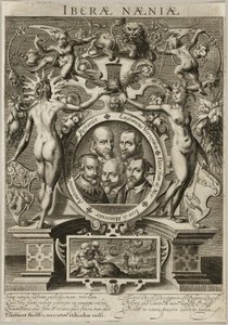 Alegoria sobre a inutilidade das conversações de paz com Espanha de Unknown artist