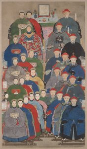 Retrato do Grupo Ancestral de Unknown artist