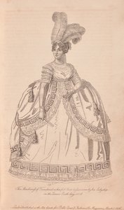 Anne Townshend, Marchioness Townshend em vestido de tribunal completo de Unknown artist