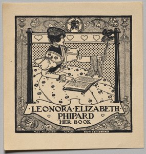 Placa de identificação: Leonora Elizabeth Phipard de Unknown artist