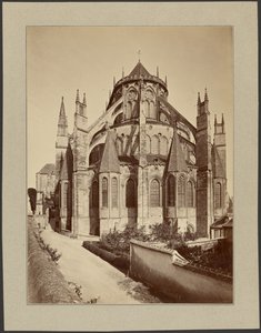 [Catedral de Bourges, abside]. de Unknown artist