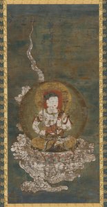 Divindade budista: Gokei Monju (<em>Manjushri</em>) de Unknown artist