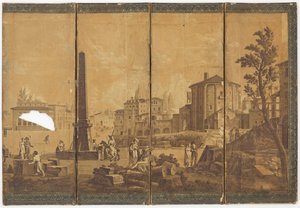 Campo romano de Unknown artist