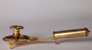 Candelabro. Dourado em cobre. Começa no século XIX. Estilo império. de Unknown artist