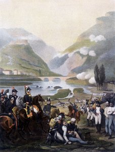 Captura do castelo de Pietra pelo exército napoleônico em 4 de setembro de Unknown artist
