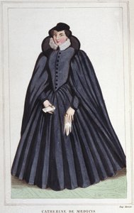Catherine de Medicis (Caterina de Medici) (1519-1589). Rainha de França. de Unknown artist