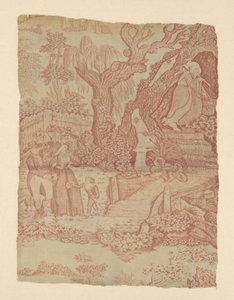 Mudança de estação (tecido para mobiliário) de Unknown artist