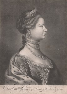 Charlotte, Rainha da Grã-Bretanha de Unknown artist