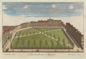Praça Charterhouse de Unknown artist