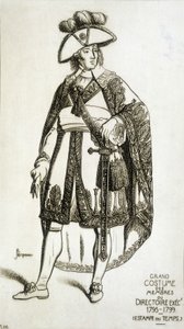 Traje dos membros da Diretoria Executiva de Unknown artist