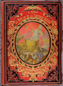 Capa do livro "La Bouille de la comtesse Berthe", de Alexandre Dumas, coleção Hetzel. de Unknown artist