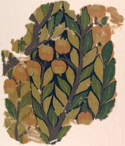 Fragmento de borda de cortina de Unknown artist