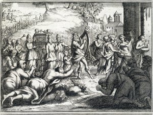 Dança de David (Velho Testamento). de Unknown artist