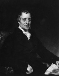 David Ricardo (1772 - 1823), economista britânico. de Unknown artist