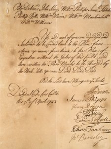 Mandado de morte para piratas condenados de Unknown artist