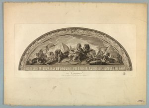 Decorations by Lebrun and Mignard at the Palace of Versailles de Unknown artist