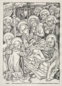 A morte de Maria de Unknown artist