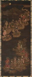 Descida dos Nove Luminares e das Sete Estrelas em Kasuga de Unknown artist