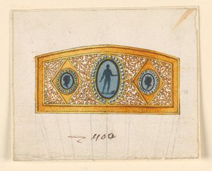 Design para um pente de Unknown artist