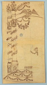 Projeto para uma loucura de jardim (?) de Unknown artist