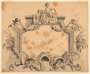 Design para uma página de título de Unknown artist