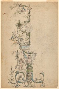 Design para a decoração de um painel de Unknown artist