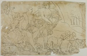 Diana e Endymion de Unknown artist