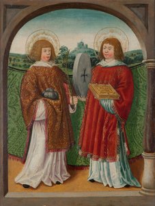 Santo Estêvão e São Floriano () de Unknown artist