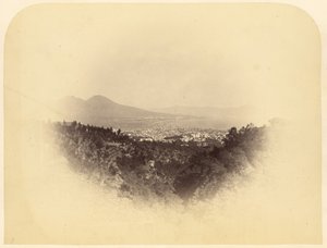 [Vista distante de Nápoles]. de Unknown artist