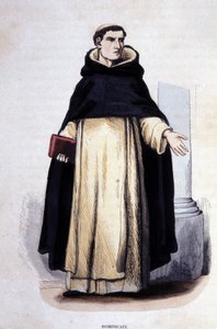 Dominicano. Gravação de um álbum sobre ordens religiosas, Paris de Unknown artist