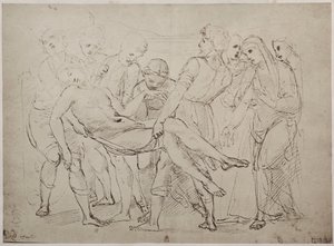 Desenho de Raphael Sanzio no Museu Britânico de Unknown artist