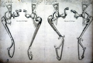 Desenho de pedaços de cavalo de Unknown artist