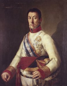 ELIO, Francisco Javier de (1767-1822). Militar absolutista espanhol, governador de Montevideo (pintura) de Unknown artist