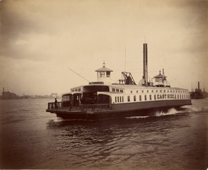 [Ferry da zona Este]. de Unknown artist
