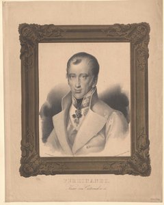 Imperador da Áustria Ferdinando I (impressão) de Unknown artist