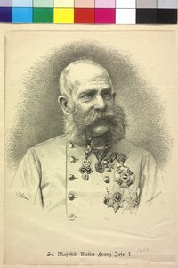 Imperador da Áustria Franz Joseph I de Unknown artist