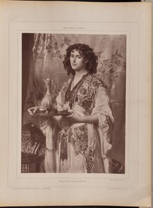 [Mulher circassiana escravizada] de Unknown artist