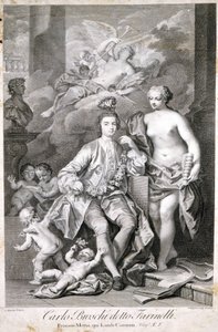 Farinelli (Carlo Broschi, dit; 1705 - 1782). de Unknown artist