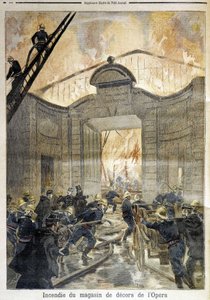 Bombeiros: fogo na Ópera - no "The Petity Journal". de Unknown artist