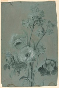 Desenho floral de Unknown artist