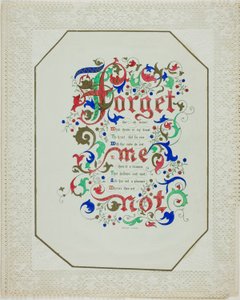 Forget Me Not (dia dos namorados) de Unknown artist
