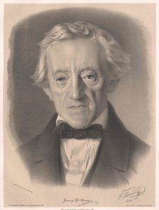 Franz Grillparzer (impressão) de Unknown artist