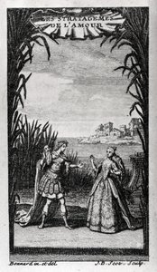 Frontispício de "Les Stratagemes de l